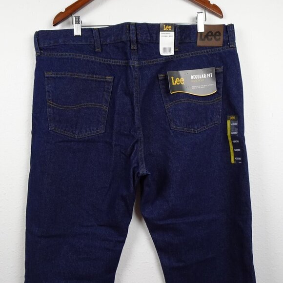 Lee Bootcut Jeans Men's Size 42x30 Blue Denim Regular Fit - Picture 5 of 10